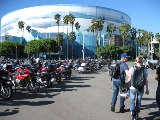 Le salon de la moto Long Beach Californie